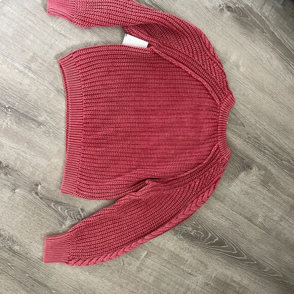 Free People Frankie Cable Fisherman Sweater - Picture 3 of 3